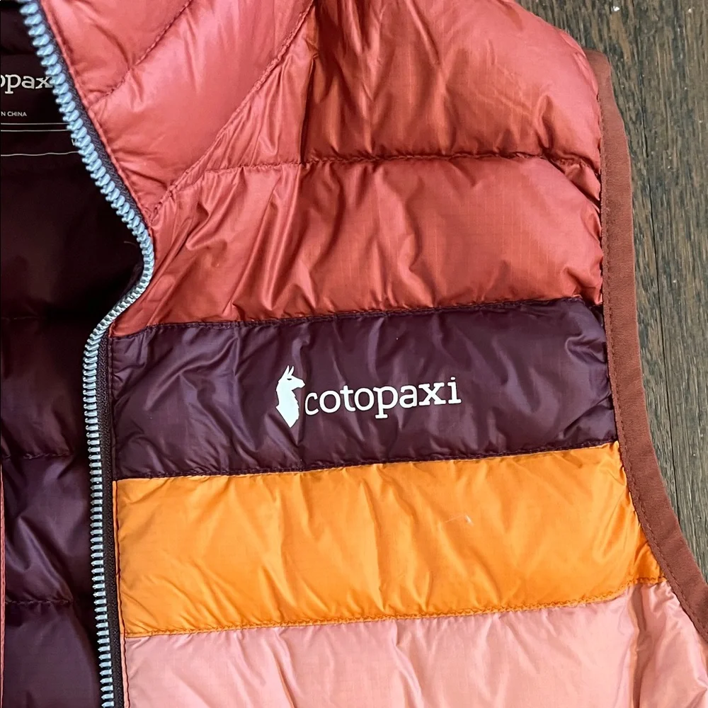 Cotopaxi Multicolor Vest- medium - Picture 4 of 7